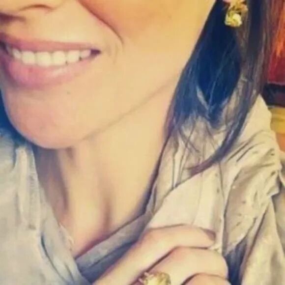 stella &βdot ~ luxe cushion cut drop earrings ~ citrine canary yellow - Picture 4 of 6